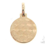 14K Yellow Gold Customizable Photo Pendant 0.50 Inch 65099 - Image 3