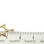 14K Gold David Star Pendant 65942 - Image 6