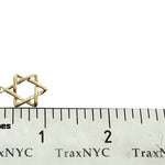 14K Yellow Gold David Star Pendant Set 65941 - Image 7