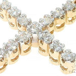 14K Gold Diamond  Cross 65301 - Image 4