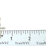 14K Yellow Gold Diamond  Cross 65302 - Image 6