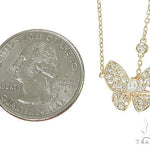 Butterfly Diamond Necklace 66215 - Image 5