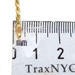 14K Yellow Gold Diamond Cut Solid Rope Chain 26 Inches 2.5mm   64772 - Image 6