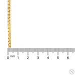 14K Yellow Gold Diamond Cut Solid Round Box Link Chain  20 Inches 3mm 70647 - Image 5