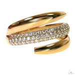 14K Yellow Gold Diamond Fashion Ring 66128 - Image 2