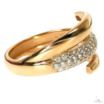 14K Yellow Gold Diamond Fashion Ring 66128 - Image 3