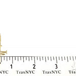 14K Gold Diamond Nail Cross 65968 - Image 6