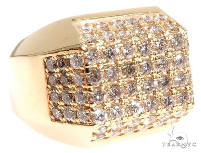 14K Yellow Gold Diamond Ring 63967 - Image 1