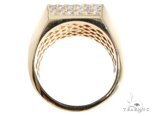 14K Yellow Gold Diamond Ring 63967 - Image 7
