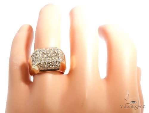 14K Yellow Gold Diamond Ring 63967 - Image 8