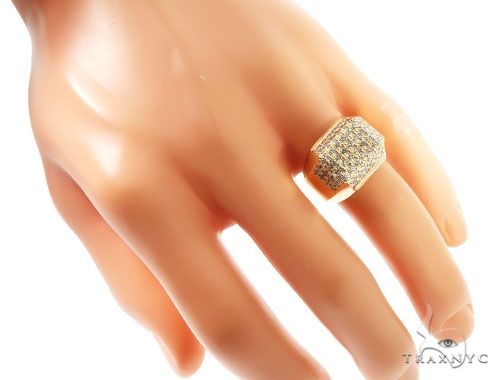 14K Yellow Gold Diamond Ring 63967 - Image 9