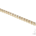 14K Yellow Gold Diamond Tennis Bracelet 65297 - Image 2
