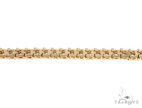14K Yellow Gold Diamond Tennis Bracelet 65297 - Image 5