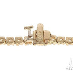 14K Yellow Gold Diamond Tennis Chain 22 Inches 2mm   65776 - Image 7