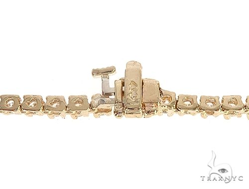 14K Gold tennis chain, 2 mm, photo 7 of 9
