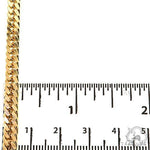 14K Yellow Gold Double Curb Link Chain 24 inches 6.3mm   67287 - Image 6