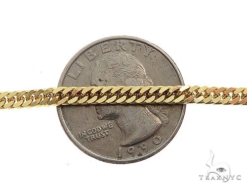 14k Yellow Gold Double Curb Link Chain 26 inches 3.5mm 65198 - Image 3