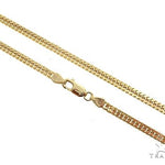 14K Yellow Gold Double Curb Link Chain 28 inches 3.5mm   65199 - Image 1