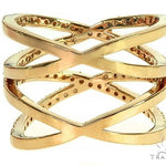 14K Yellow Gold Fashion Diamond Ring 66133 - Image 5