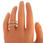 14K Yellow Gold Fashion Diamond Ring 66133 - Image 6