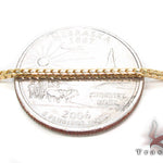 14K Yellow Gold Franco Chain 20 Inches, 1mm  33191 - Image 3