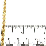14K Yellow Gold Hollow Rope Chain 26 Inches 4.9mm 70170 - Image 7