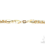 14k Yellow Gold Hollow Round Box Link Chain 22 Inches 3mm 63932 - Image 4