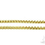 14K Yellow Gold Hollow Round Box Link Chain 30 Inches 3.5mm 70201 - Image 2