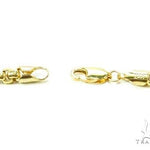 14K Yellow Gold Hollow Round Box Link Chain 30 Inches 3.5mm 70201 - Image 5