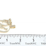 14K Yellow Gold KQ Pendant 65513 - Image 8