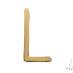 14K Yellow Gold L Initial Pendant 66121 - Image 1