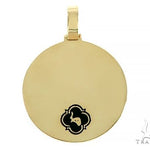 14K Yellow Gold Large Custom Steelers Pendant 65748 - Image 3