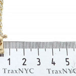 14K Yellow Gold Miami Cuban Diamond Bracelet 65224 - Image 8
