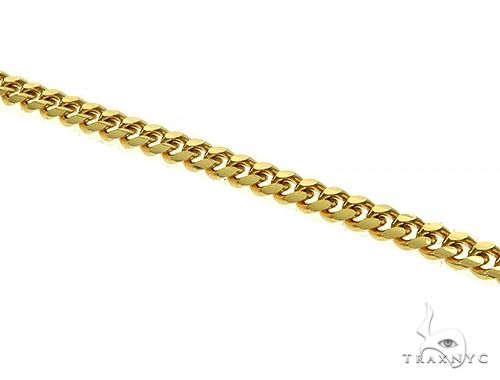14K Yellow Gold Miami Cuban Link Bracelet 8 Inches 2.6mm, photo 3 of 5