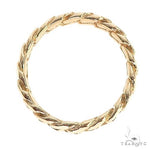 14K Yellow Gold Miami Cuban Link Ring 4.3mm 66662 - Image 3