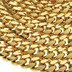 14K Yellow Gold Miami Cuban Link Chain 20 Inches 2.6mm   66035 - Image 4