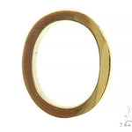 14K Yellow Gold O Initial Pendant 66120 - Image 1