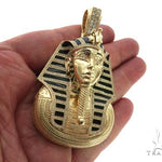 Diamond Pharaoh King Tut Pendant 63238 - Image 10