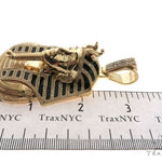 Diamond Pharaoh King Tut Pendant 63238 - Image 11