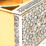 14K Yellow Gold Prong Diamond Four Finger Ring Hip Hop Style 62998 - Image 8