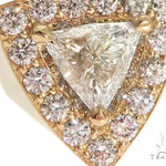 14K Yellow Gold Prong Diamond Trillion Cut Ring 61790 - Image 3
