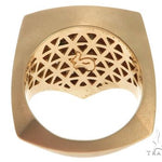 14K Yellow Gold Prong Diamond Trillion Cut Ring 61790 - Image 5