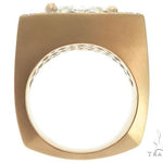 14K Yellow Gold Prong Diamond Trillion Cut Ring 61790 - Image 6