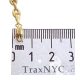 14k Yellow Gold Puffed Link 24 Inches 4.5mm 64964 - Image 6