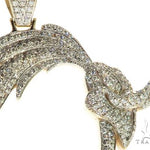 14K Yellow Gold Running Bird Pendant 63090 - Image 2