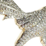 14K Yellow Gold Running Bird Pendant 63090 - Image 6