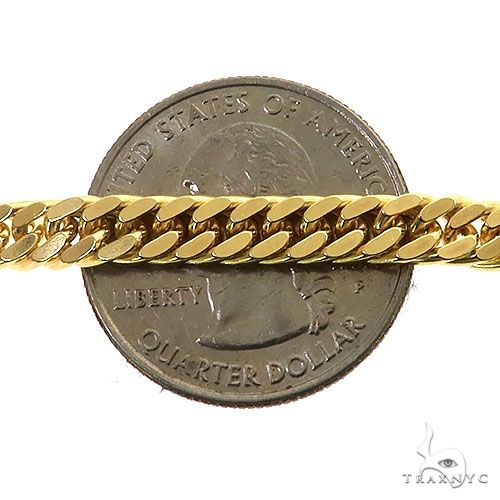 Buy 14K Yellow Gold Solid Double Curb Link Bracelet 8.5 Inches 5.4