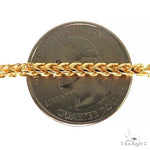 14K Yellow Gold Solid Franco Chain 20 Inches 2.6mm   67953 - Image 4