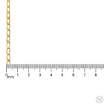 14K Yellow Gold Solid Franco Chain 24 Inches 3.5mm 67958 - Image 6