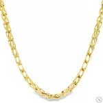 14K Yellow Gold Solid Franco Chain 24 Inches 3.5mm 67958 - Image 1
